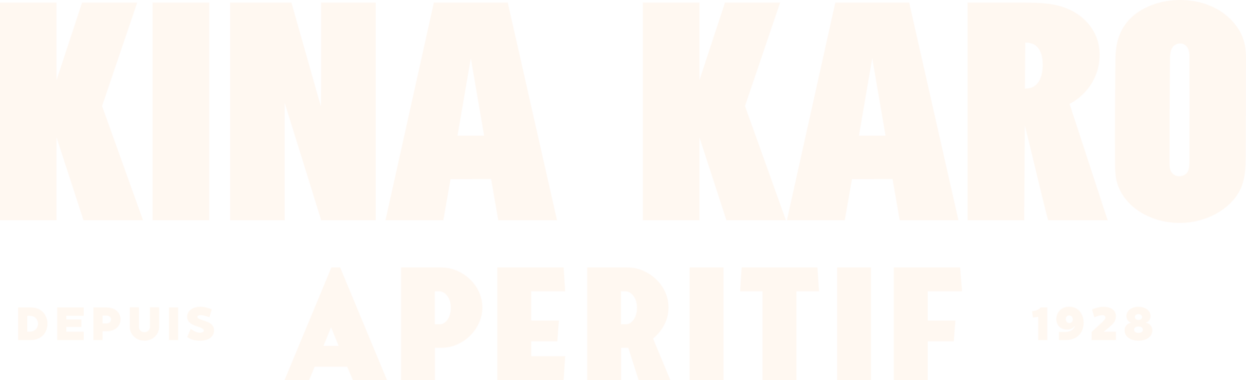 Kina Karo – L'apéritif intemporel Logo